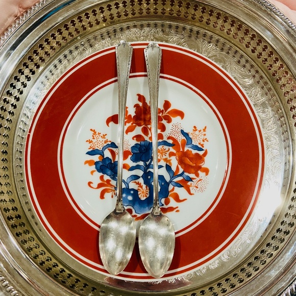 D3-Vintage Silverplate Algonquin/Baronet Iced Tea Spoon Set - Picture 4 of 10